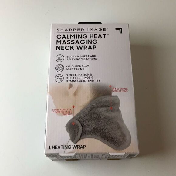 Sharper Image Calming Heat Neck Wrap, NIB - Picture 10 of 10